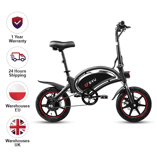 DYU-E Bike-Klapprad-Garantie