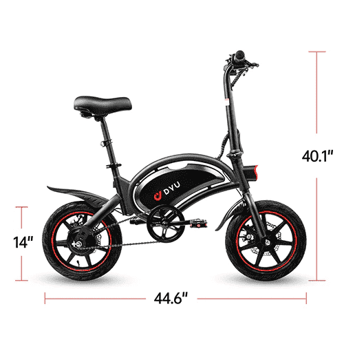 DYU-E Bike-Klapprad-Grosse