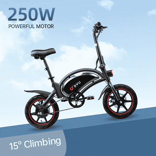 DYU-E Bike-Klapprad-PowerMotor