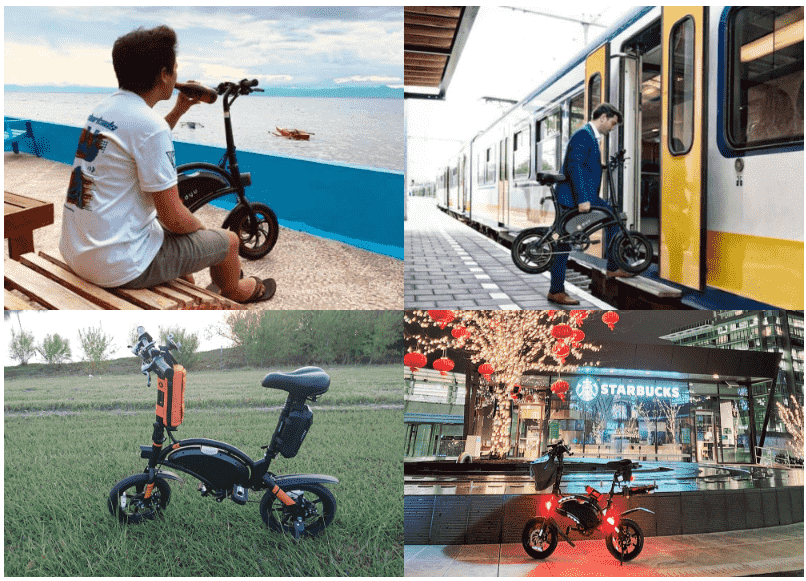 DYU-E Bike-Klapprad-Szenarien