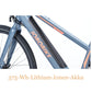 JOBOBIKE E-Bike »VIVA 2.0 28 Zoll City-Pedelec E-bike, Trekking Elektrofahrrad«, 7 Gang, Kettenschaltung, Heckmotor 250,00 W, (Set, mit Akku-Ladegerät), Ebike für Damen und Herren mit innerhalb der StVZO