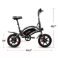 DYU-E Bike-Klapprad-Grosse